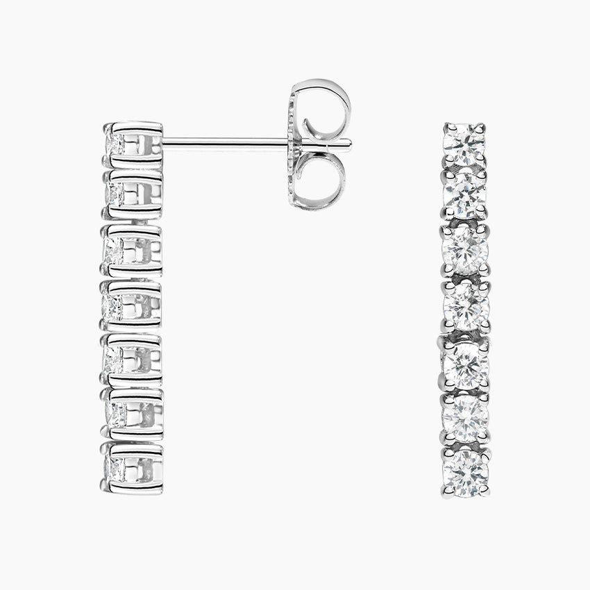 Tennis Drop Earrings